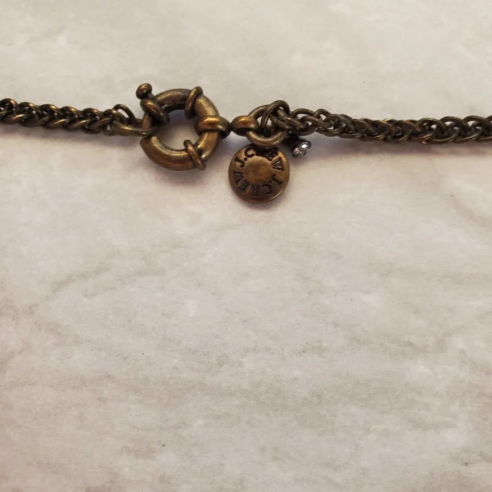 💕 J.Crew Pearl Cluster Antiqued Necklace 💕